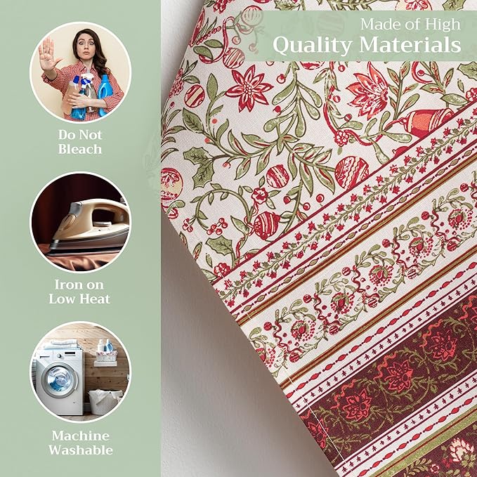 Maison d' Hermine Kitchen Towels Set of 3 100% Cotton 20" x 27.5" Reusable - Image 3