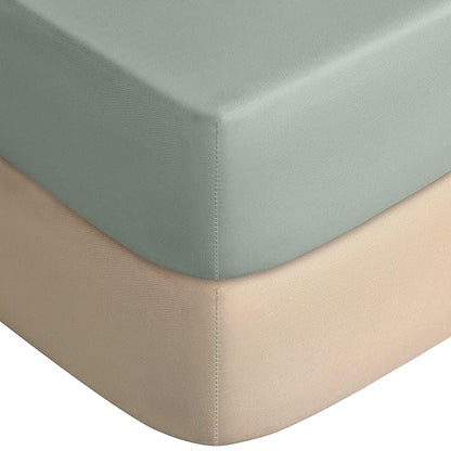 Yoofoss Baby Crib Sheets for Boys Girls, Fitted Crib Sheet 2 Pack for Standard by YOOFOSS