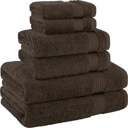 cotton paradise 100% cotton turkish towel set, soft showing dimensions