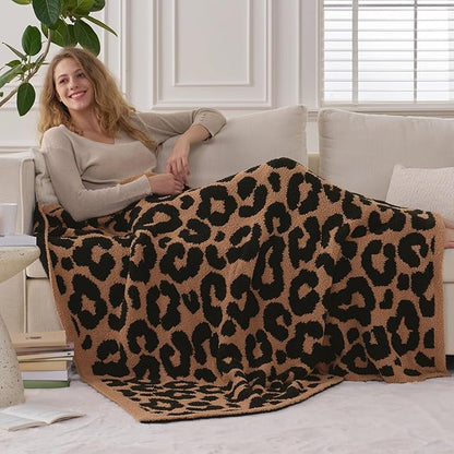 Joiedomi Throw Blanket for Couch Bed Sofa, Knitted Blankets Gifts for Women Mom - Image 3