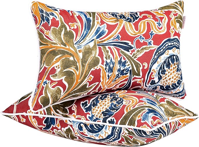 JMGBird Outdoor Lumbar Pillows Set of 2 by JMGBird