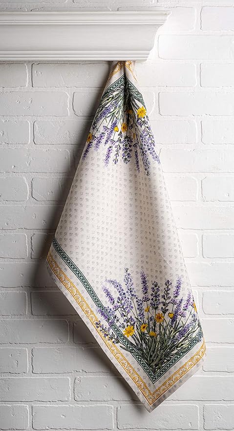 Maison d' Hermine Kitchen Towels Set of 3 100% Cotton 27.50" x 20" Reusable - Image 8