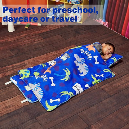 EVERYDAY KIDS Nap Mat with Removable Pillow - Image 3