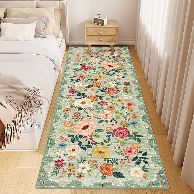 DUKINO 2x10 Kitchen Runner Rug for Hallway, Washable Runner Rug - Image 5