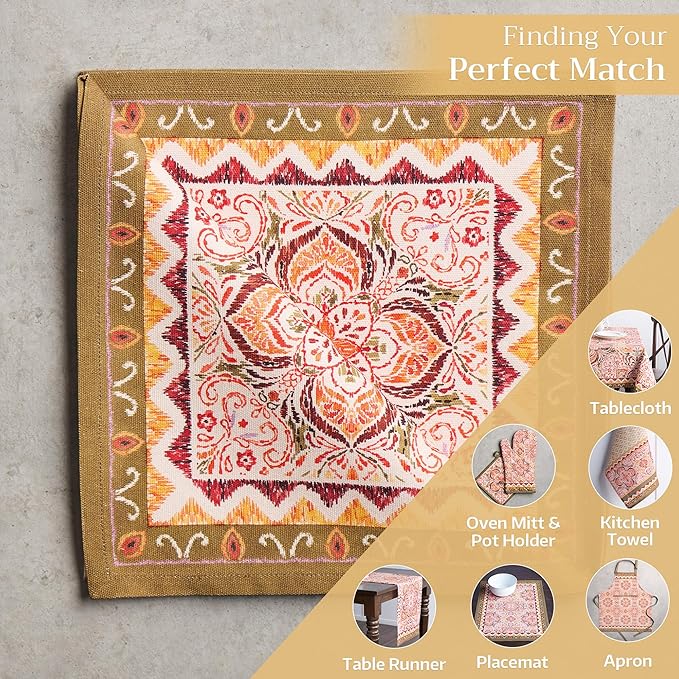 Maison d' Hermine Cloth Napkins Set of 4 100% Cotton - Image 5