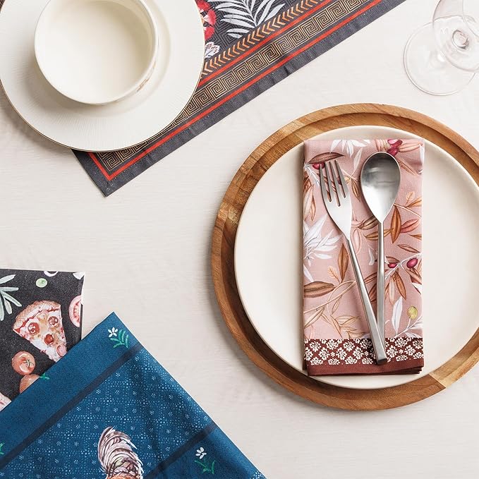 Maison d' Hermine Cloth Napkins Set of 4 100% Cotton Soft & Durable Everyday - Image 9