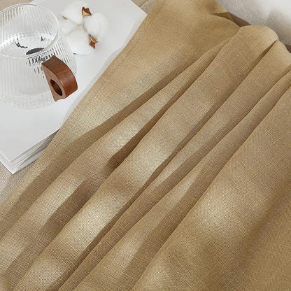 NICETOWN Linen Brown Curtains & Drapes Privacy - Image 6