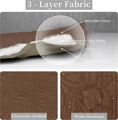 Easy-Going King Size Reversible Quilt Set - Image 5