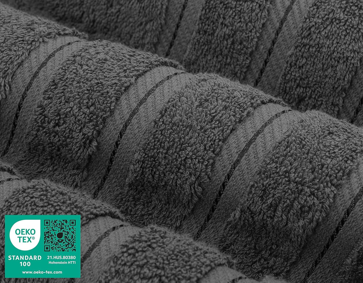 american soft linen 100% cotton luxury turkish towels, close-up detail