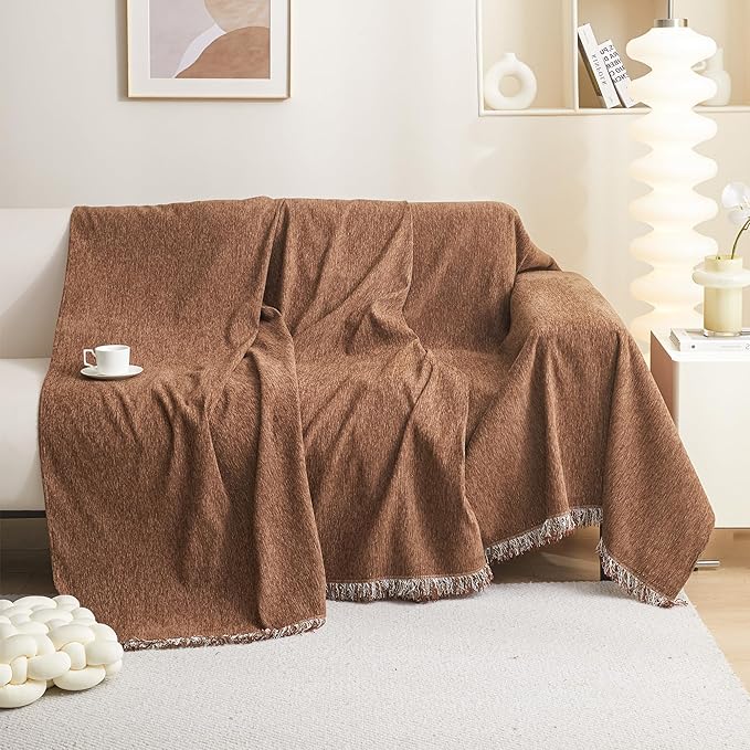 MEETSKY Sofa Covers Washable Sectional Couch Covers 3 Cushion Slipcover Simply by MEETSKY