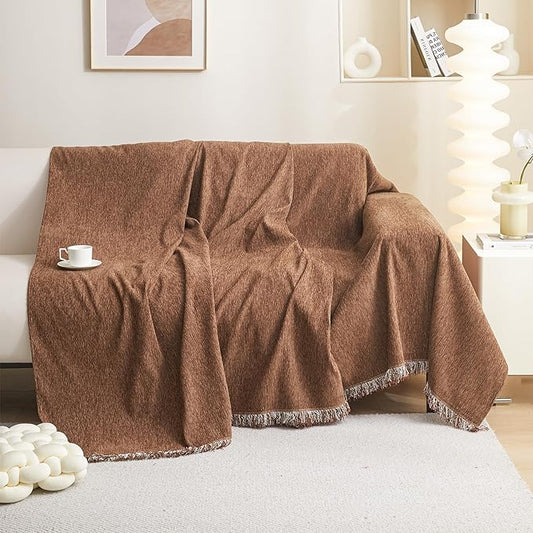 MEETSKY Sofa Covers Washable Sectional Couch Covers 3 Cushion Slipcover Simply by MEETSKY