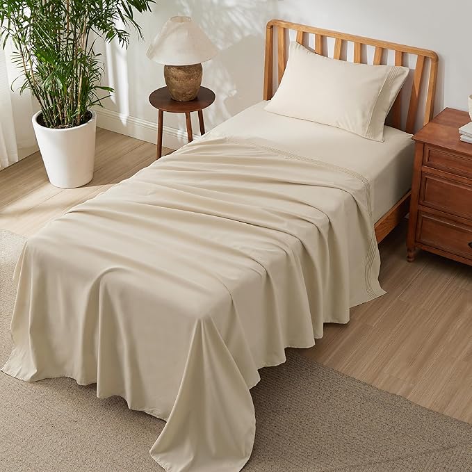 Bedsure Deep Pocket Twin Sheets Set - Image 7