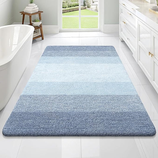 OLANLY Bathroom Rugs Mat 70x46, Extra Soft Absorbent Microfiber Bath Rugs by OLANLY