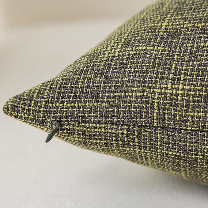 Kevin Textile Cotton Linen Soft Decorative Square Throw Pillow Covers Cushion - Image 2