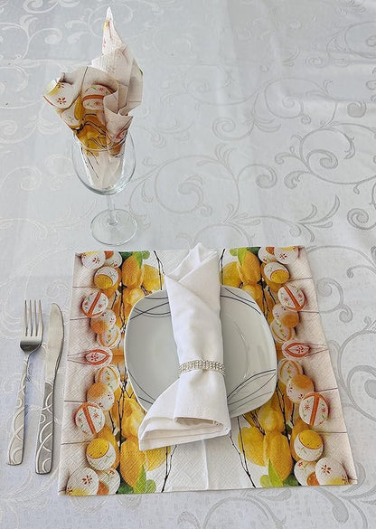 AM Decor Easter Luncheon Paper Napkins 20-Count Dinner Paper Napkins - Image 5