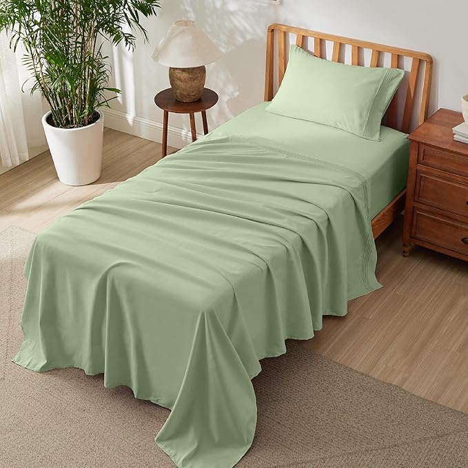 Bedsure Deep Pocket Twin Sheets Set - Image 7