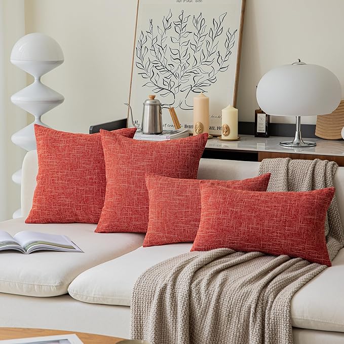Kevin Textile Decorative Fall Throw Pillow Covers Soft Square Cushion Case - Image 8
