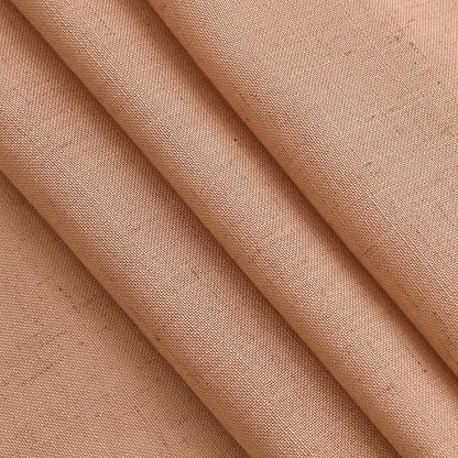 Nanspring Peach Quartz Boho Style Linen Blend Drapes 84 Inch Long 2 Panels Set - Image 5