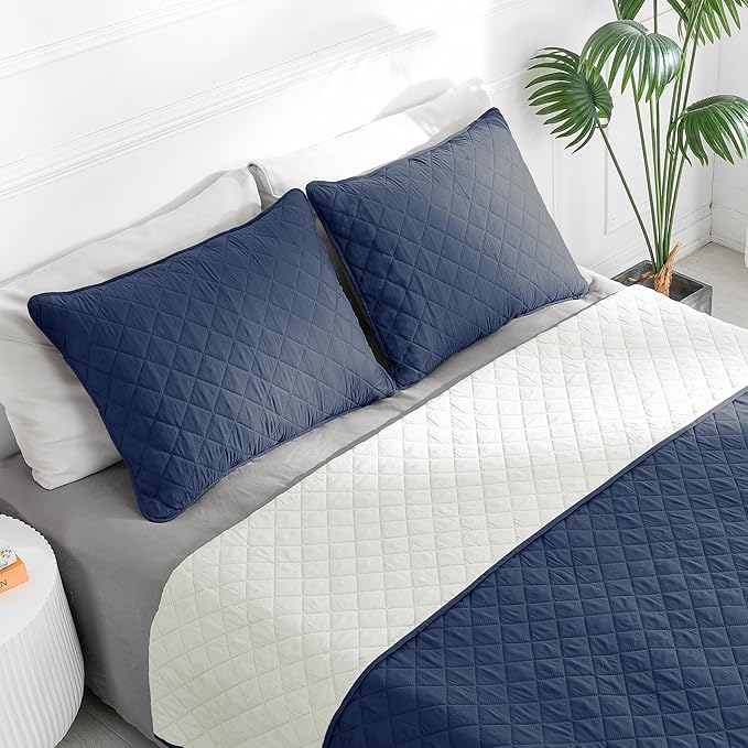 Easy-Going King Size Reversible Quilt Set - Image 2