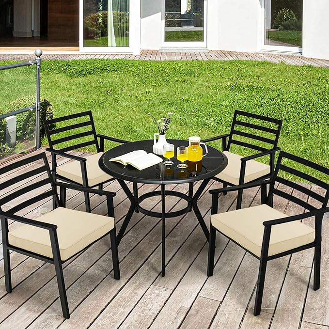 Outdoor Chair Cushions 16 x 17 Inch, Waterproof Patio Chair Cushions - Image 6