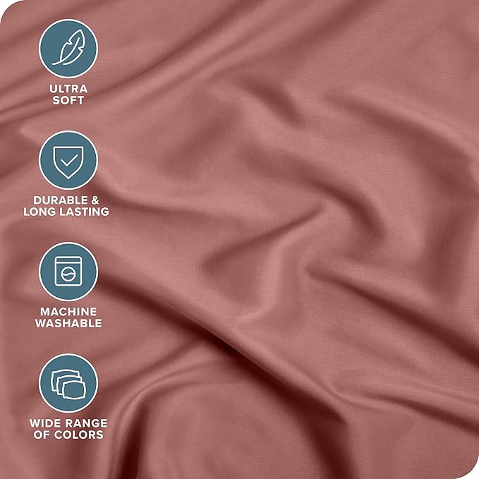 Bare Home Fitted Bottom Sheet Queen Size - Image 2