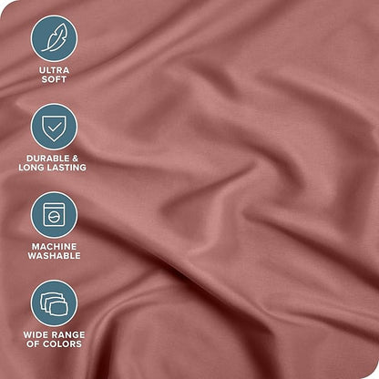Bare Home Fitted Bottom Sheet Twin Extra Long Size - Image 2