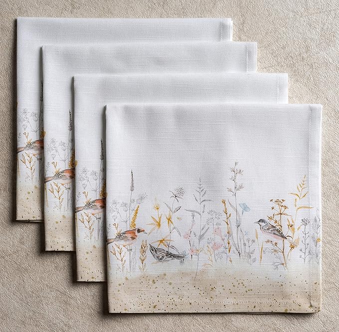 Maison d' Hermine Cloth Napkins Set of 4 100% Cotton Everyday Reusable Square - Image 9