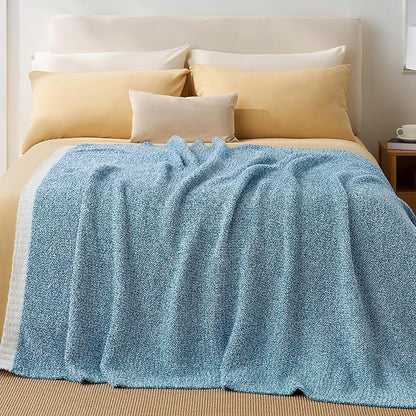 Joiedomi Twin Blanket for Couch Bed Sofa, Cozy Cute Soft Throw Home Room Decor - Image 3