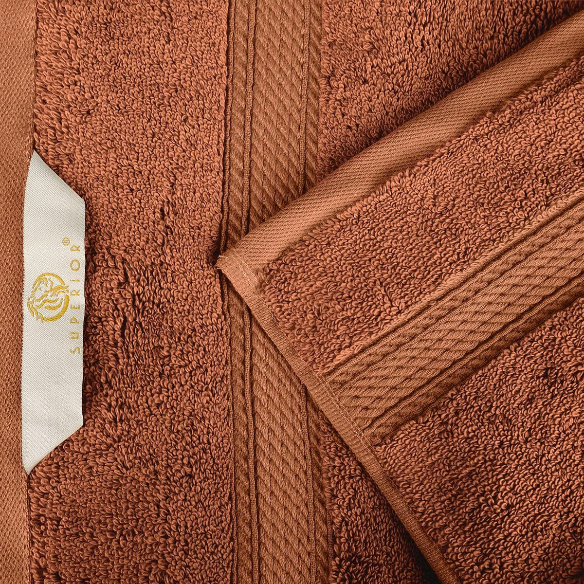 superior egyptian cotton ultra plush & absorbent, 6 on a desk or shelf
