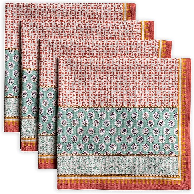 Maison d' Hermine Cloth Napkins Set of 4 100% Cotton Everyday Reusable Square by MaisondHermine
