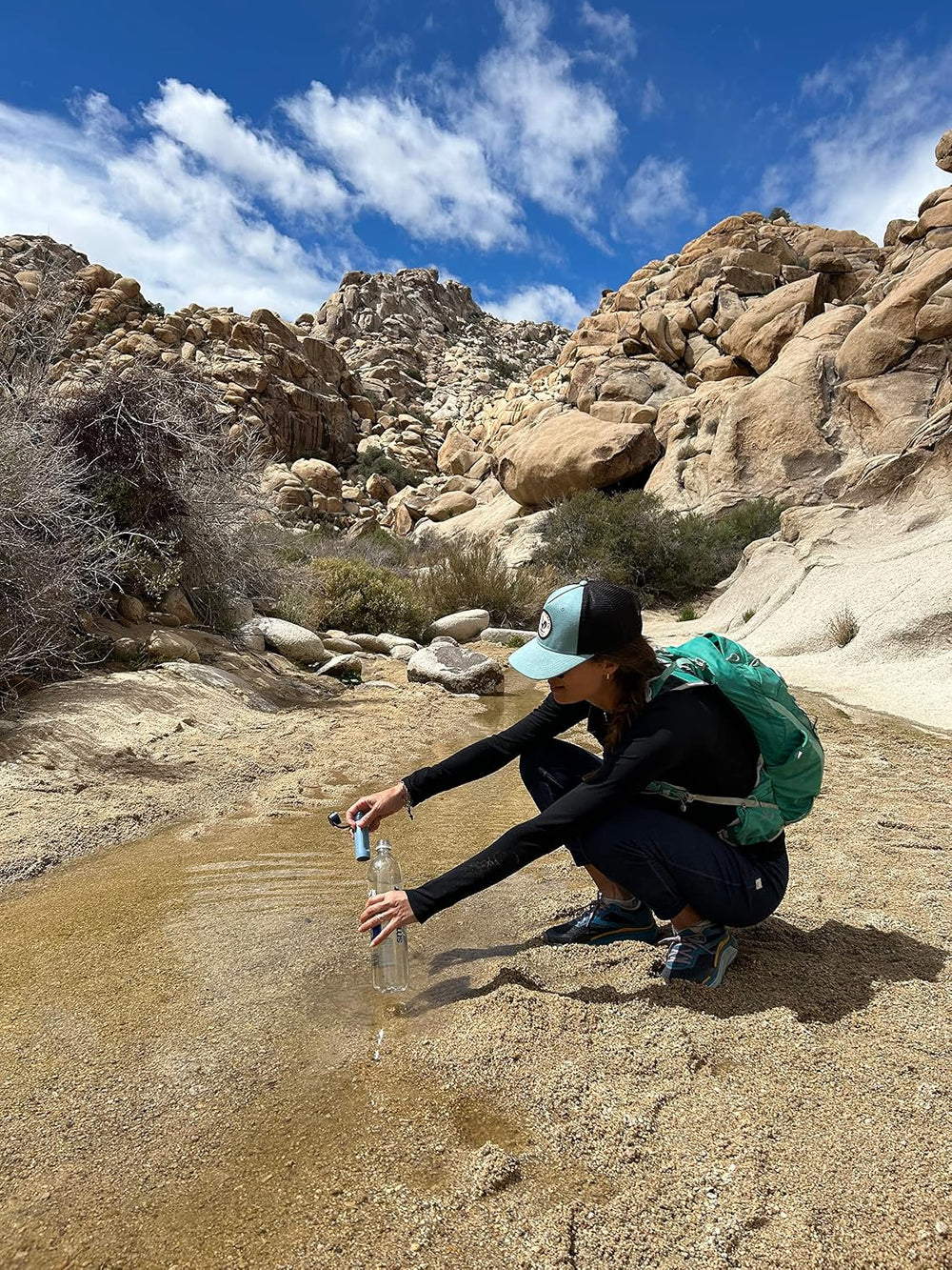 LifeStraw Peak Series – Solo Personal Water Filter for Hiking, Camping, Trave...