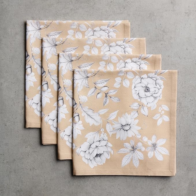 Maison d' Hermine Cloth Napkins Set of 4 100% Cotton - Image 9