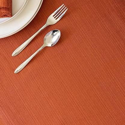 Benson Mills Cameron Textured Fabric Table Cloth, - Image 6