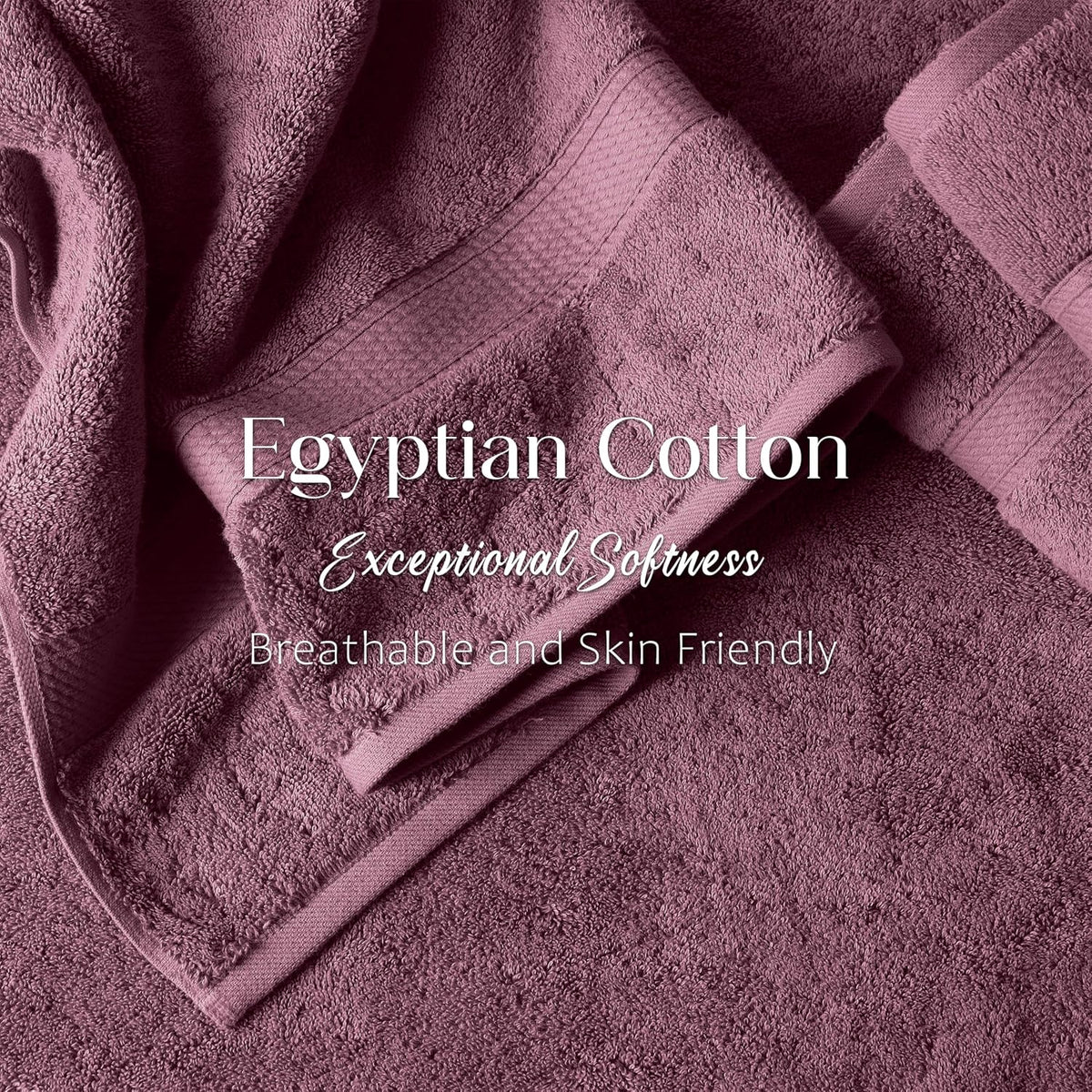 superior egyptian cotton ultra plush & absorbent, 6 showing dimensions