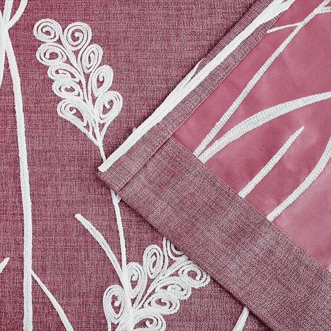 Melodieux Extra Wide Embroidery Curtain - Image 6
