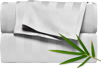Pure Bamboo California King Sheets, Genuine 100% Organic Viscose Derived from by PureBamboo
