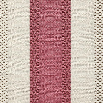 ZeeMart Macrame Style Bicolor Stitching Table Runner, 14 x 90 Inch Dusty - Image 6