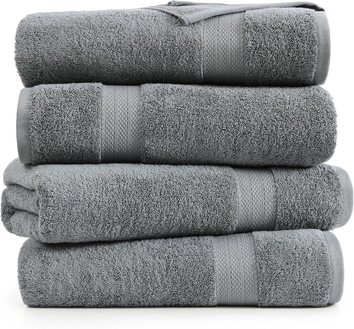 lane linen towel set quick dry 100% cotton shown in use