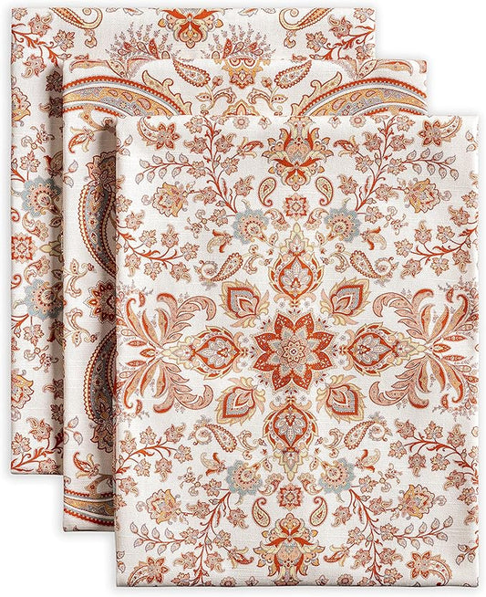 Maison d' Hermine Kitchen Towels Set of 3 100% Cotton 20" x 27.5" Reusable by MaisondHermine