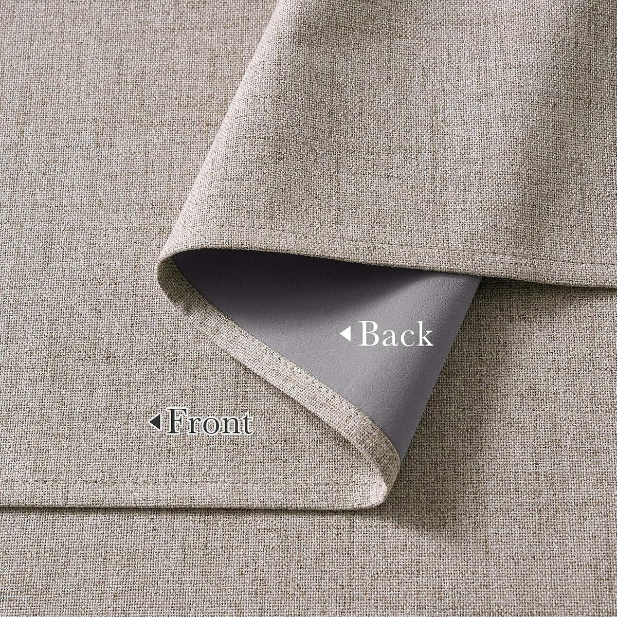 pony dance 100% black out linen curtains 63 showing dimensions