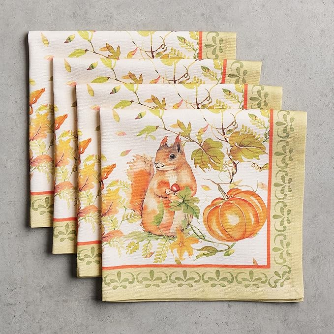Maison d' Hermine Cloth Napkins Set of 4 100% Cotton - Image 9