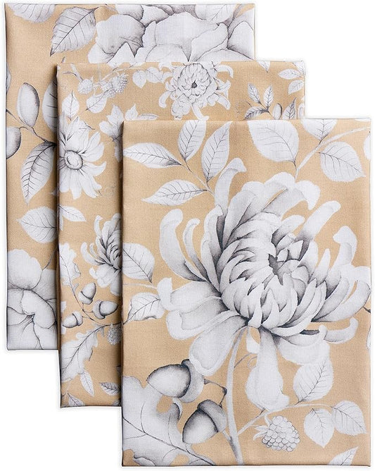 Maison d' Hermine Kitchen Towels Set of 3 100% Cotton 20" x 27.5" Reusable by MaisondHermine