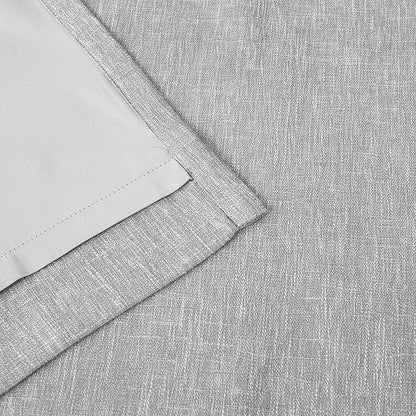 Vision Home Silver Grey Pinch Pleated Full Blackout Curtains Room Darkening - Image 7