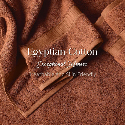 superior egyptian cotton ultra plush & absorbent, 6 showing dimensions