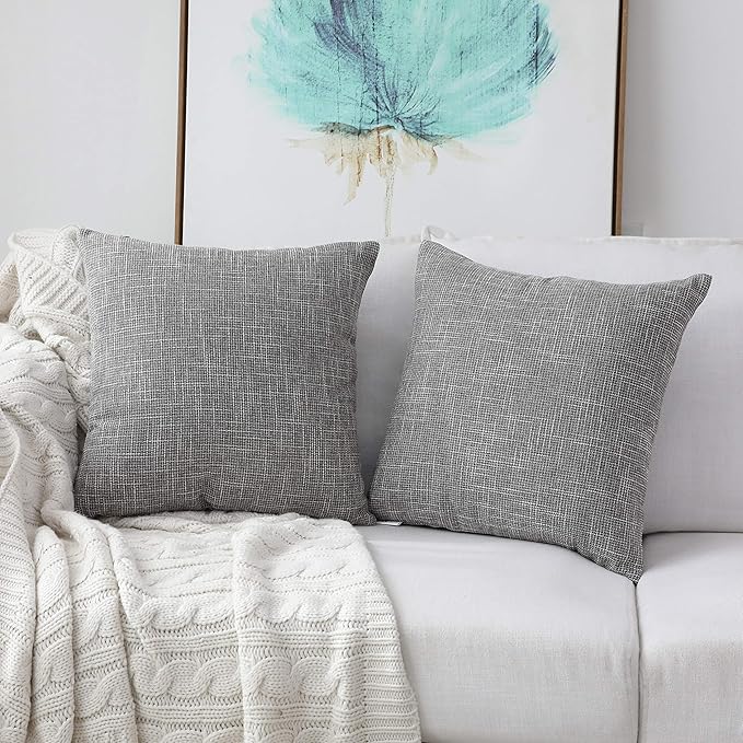 Kevin Textile Decorative Throw Pillow Covers Star Modern Farmhouse Pillowcases by KevinTextile