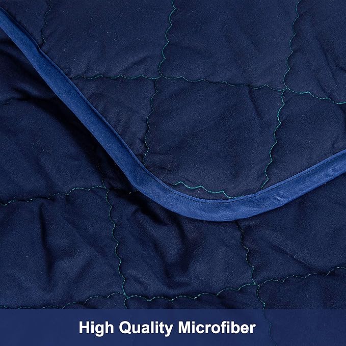 NTBAY Down Alternative Toddler Comforter, Lightweight and Warm Solid Color Baby - Image 4