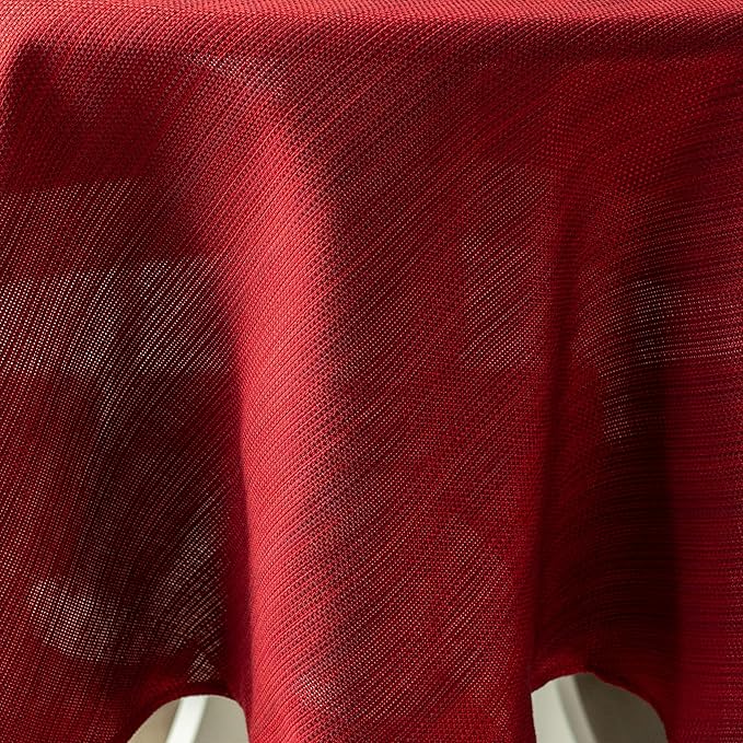 Benson Mills Cameron Textured Fabric Table Cloth, - Image 5