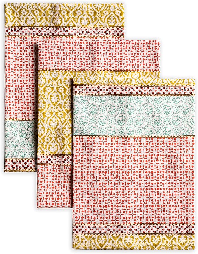 Maison d' Hermine Kitchen Towels Set of 3 100% Cotton 27.50" x 20" Reusable by MaisondHermine