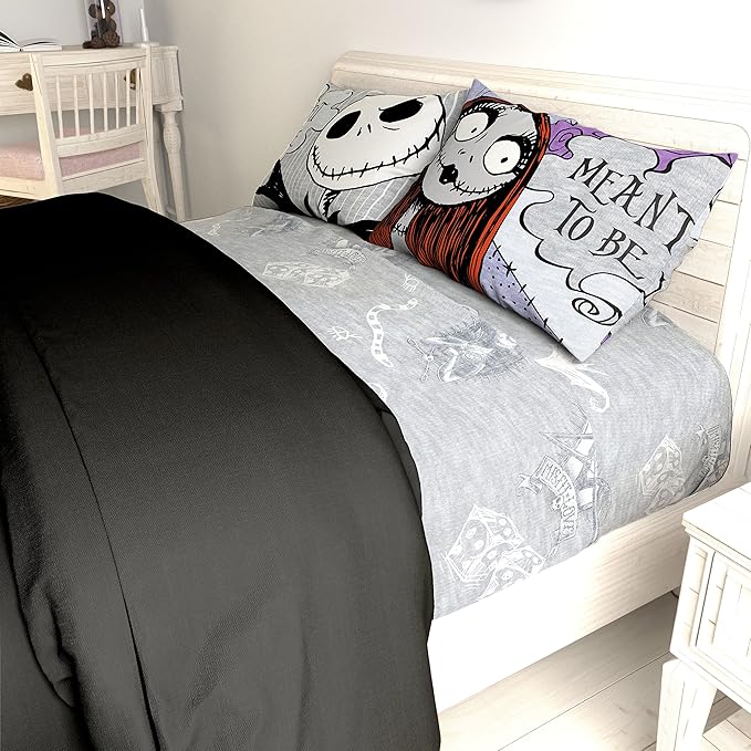 Disney Nightmare Before Christmas Meant to Be 2-Pack Reversible Pillowcase - Image 4