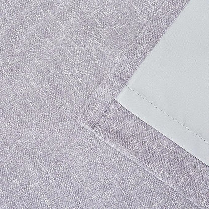 Purple Full Blackout Curtain Panel Energy Efficient Triple Weave Window - Image 5